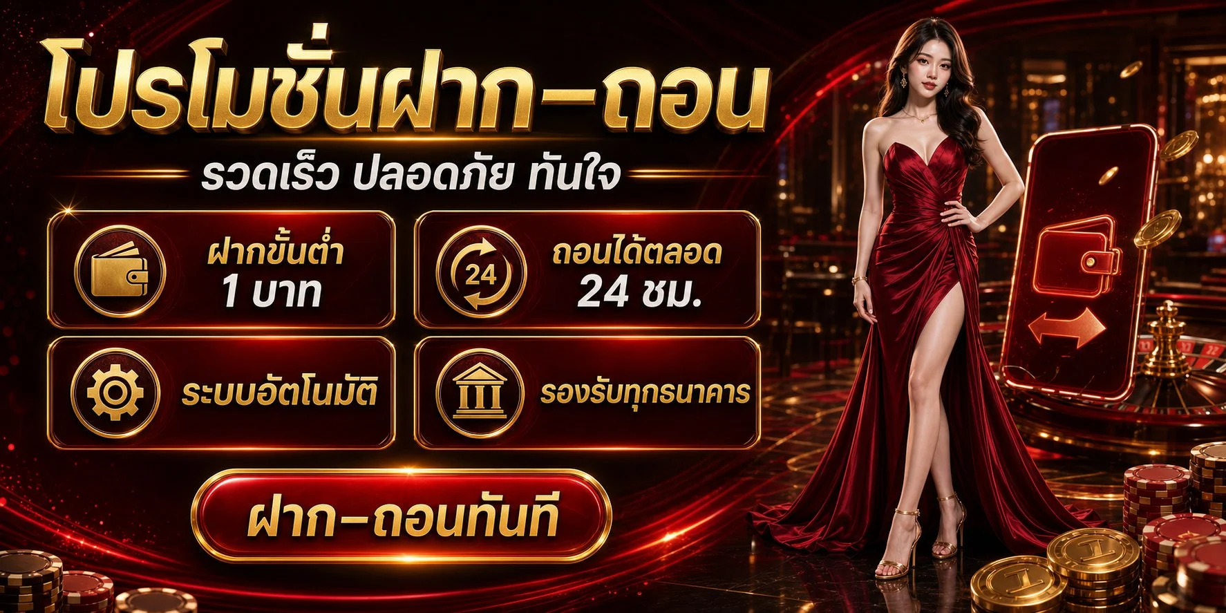 เกมสล็อตออนไลน์และคาสิโนสดยอดนิยมบน SHOW1688